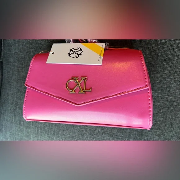 Christian Lacroix Pink Mini Bag with Logo Accent - Picture 4 of 6